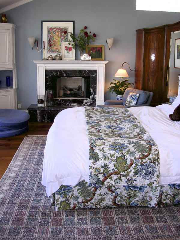 Master bedroom Winter colors