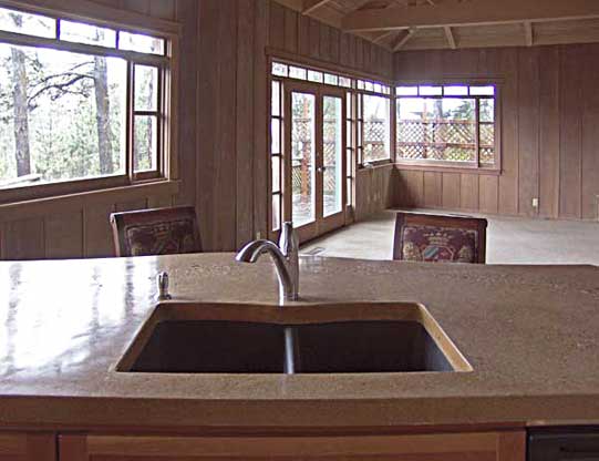 concrete countertop
