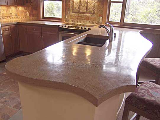 concrete countertop