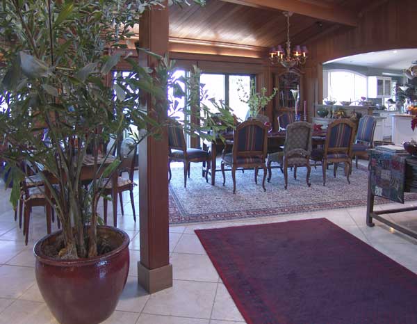 Dining area from Entry