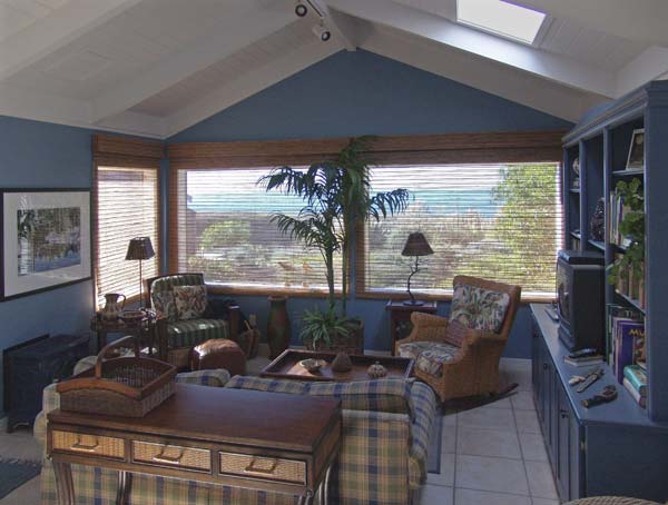 Guest house looking west
