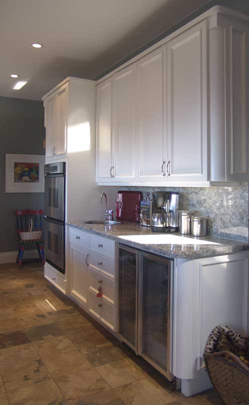 Kitchen east wall